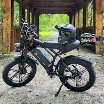 R002 20" elektrinis kalnų dviratis 250W su plačiomis padangomis